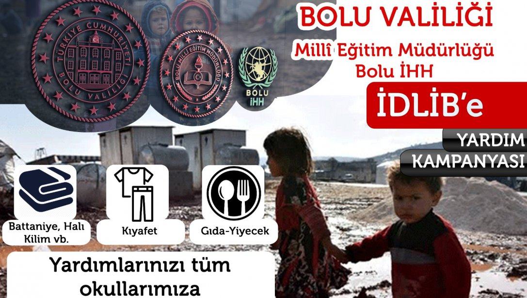 Bolu'dan İdlib'e Yardım Kampanyası